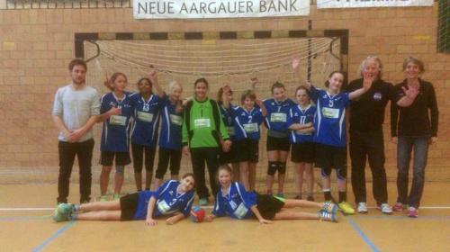2016 Handball Juniorinnen U14 1 Spiel